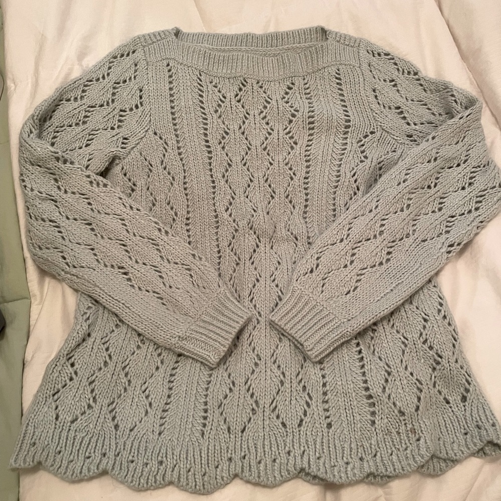 LOFT light blue cozy sweater! Barely worn